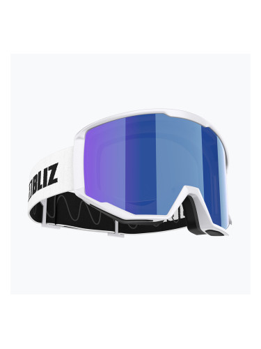Скиорски очила Bliz Spark white/smoke&blue
