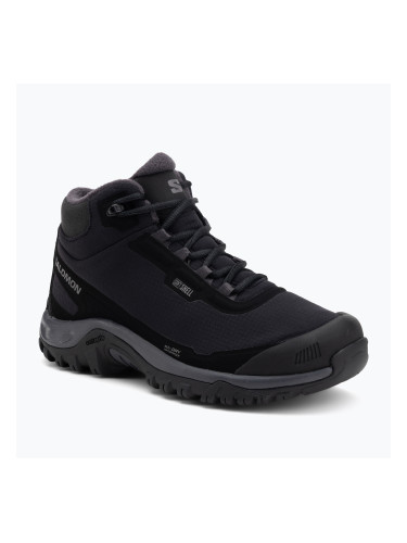 Дамски обувки за трекинг Salomon Shelter WP black/asphalt/castlerock