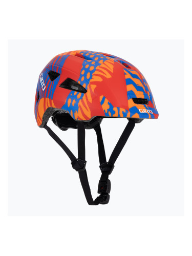 Детска велосипедна каска Giro Scamp II Jr matte red animal