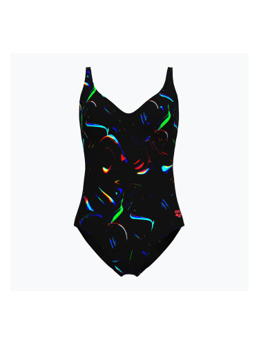 Дамски бански костюм от една част arena Abyss U Back multi black/black