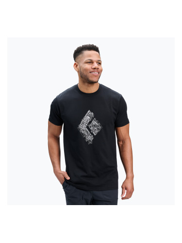 Мъжки потник Black Diamond Engineered Diamond SS Tee black