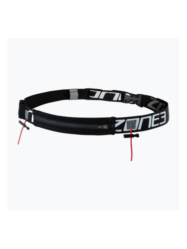 Колан за състезание ZONE3 Racebelt - Lycra Pouch black/white