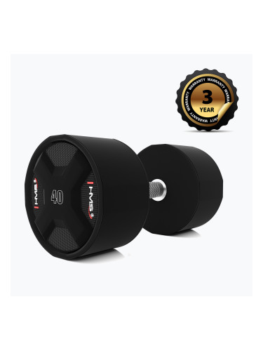 HMS HPC дъмбел 1 бр. 40 кг черен