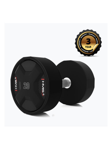 HMS HPC дъмбел 1 бр. 20 кг черен