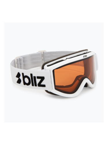 Детски скиорски очила Bliz Pixie Jr matte white/orange