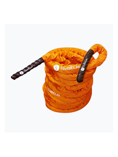 Въже за тренировка Sveltus Battle Rope Premium 38 mm orange