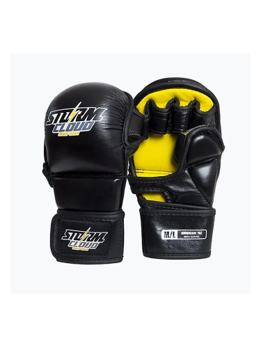 Ръкавици за граплинг StormCloud Hurricane black/yellow