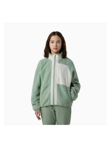 Детски суитшърт от полар The North Face Yumiori Full Zip slate moss/white dune