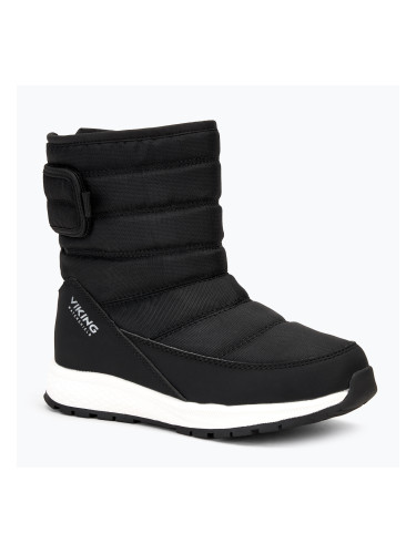 Детски ботуши за сняг Viking Footwear Equip Warm Waterproof 1V Pull On black
