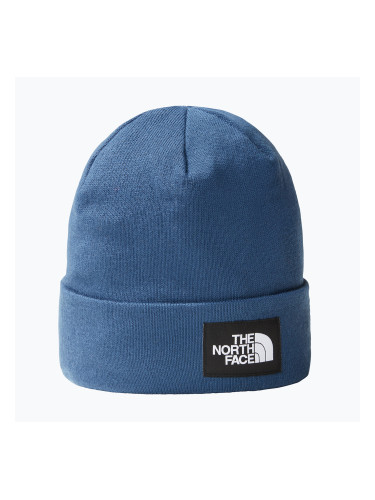 The North Face Док Worker Рециклирана сенчеста синя зимна шапка