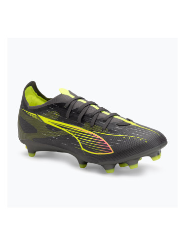 Мъжки футболни обувки PUMA Ultra 5 Match FG/AG matte aged silver/yellow alert/puma aged silver