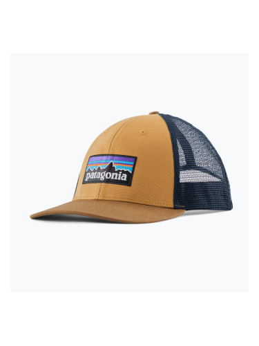 Шапка с козирка Patagonia P-6 Logo LoPro Trucker talon gold
