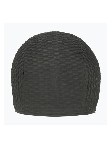 Дамска шапка за плуване Fashy Thermo Bubble черна