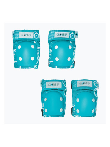 Комплект протектори за деца Globber Toddler teal/sahpes