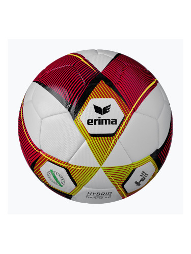 ERIMA Hybrid Training 2.0 red/lime футбол размер 4