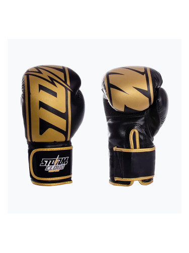 Боксови ръкавици StormCloud Bolt 2.0 black/gold
