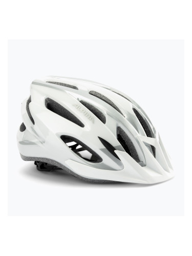 Велосипедна каска Alpina MTB 17 white/silver