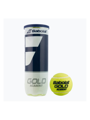 BABOLAT Gold Academy топки за тенис 3 бр. жълти 501085