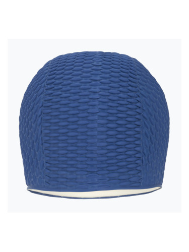 Дамска шапка за плуване Fashy Thermo Bubble navy