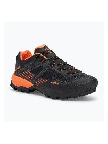 Мъжки обувки за трекинг Mammut Ducan II Low GTX black/ dark tangerine