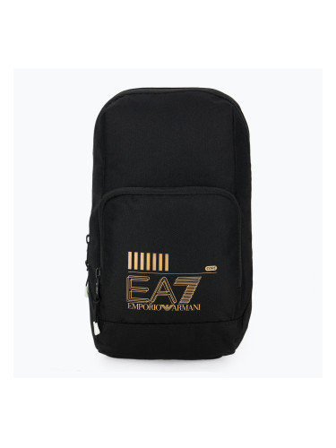 EA7 Emporio Armani Train Core 2,5 л черна/златна чанта с лого