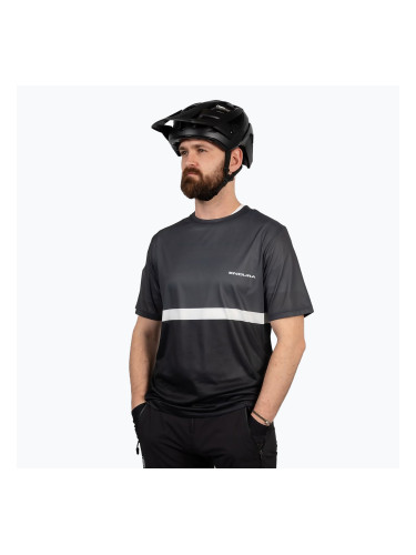 Мъжка колоездачна тениска Endura Singletrack II Core black