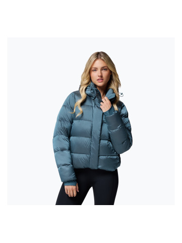 Дамско пухено яке Columbia Amaze Puff Hooded everblue high shine
