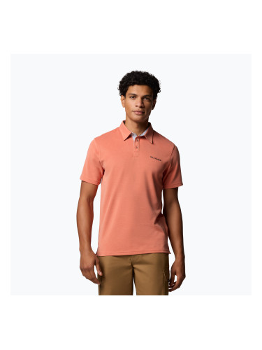 Мъжка тениска Columbia Nelson Point Polo tuscan