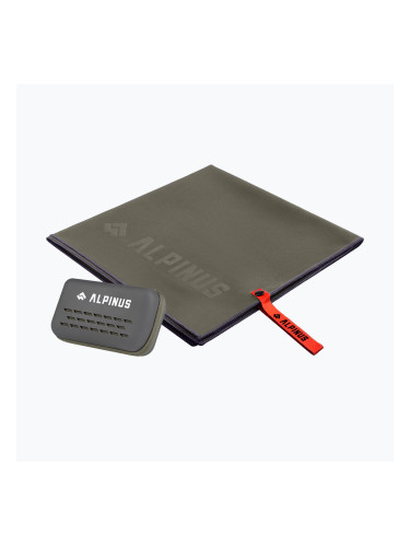 Бързосъхнеща хавлия Alpinus Tarifa dark green