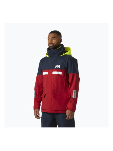 Мъжко яке за ветроходство Helly Hansen Pier 4.0 red