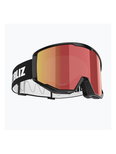 Скиорски очила Bliz Spark black/brown&red