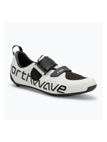 Мъжки шосейни обувки Northwave Tribute Carbon white/black