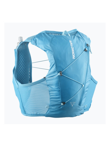 Salomon Active Skin 4 Комплект жилетка за бягане синя danube/blue curacao