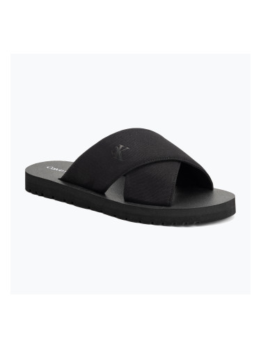 Мъжки джапанки Calvin Klein YM0YM01223 Cross Sandal Crxs Tx triple black