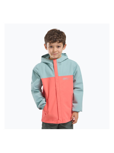 Детско дъждобранно яке Jack Wolfskin Tucan sunset coral