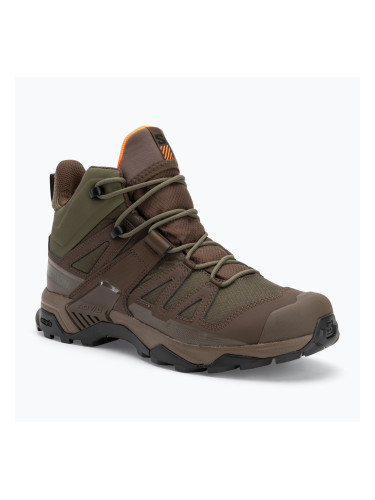 Мъжки ботуши за трекинг Salomon X Ultra Tracker GTX green/earth brown/sharkskin