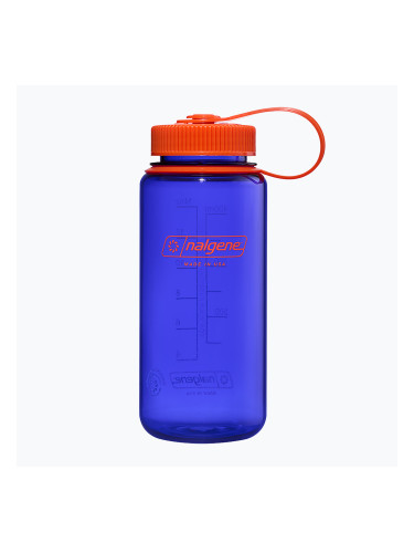Туристическа бутилка Nalgene Wide Mouth 500 ml periwinkle