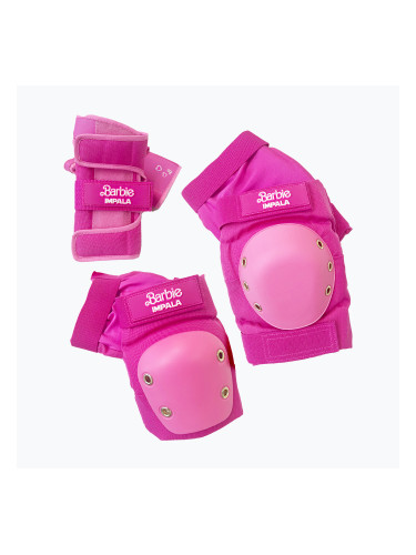 IMPALA Защитен комплект детски подложки Барби в розово