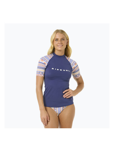 Дамски топ за плуване Rip Curl San Carlos UPF тъмно синьо