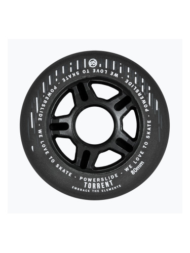 Powerslide Torrent Rain 4-Pack колела за ролери черни 905365
