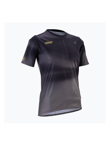 Дамска тениска за колоездене Leatt MTB Trail 3.0 ghost black