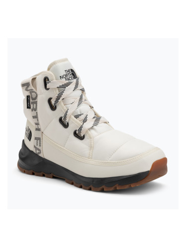 Дамски ботуши за сняг The North Face Thermoball Lace Up Luxe Wp gardenia white/black