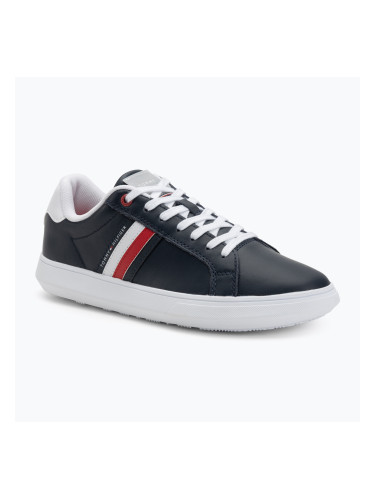 Tommy Hilfiger Essential Leather Cupsole desert sky мъжки обувки