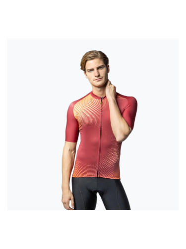 Мъжко колоездачно трико Alé Optical bordeaux
