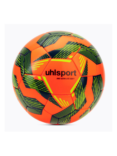 Футбол uhlsport Ultra Lite Soft 290 fluo orange/navy/fluo yellow размер 3