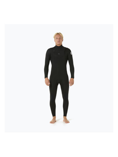 Мъжки неопренов костюм за плуване Rip Curl Dawn Patrol 3/2 mm Chest Zip black