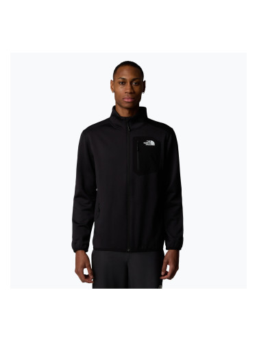Мъжки суитшърт The North Face Crest FZ black