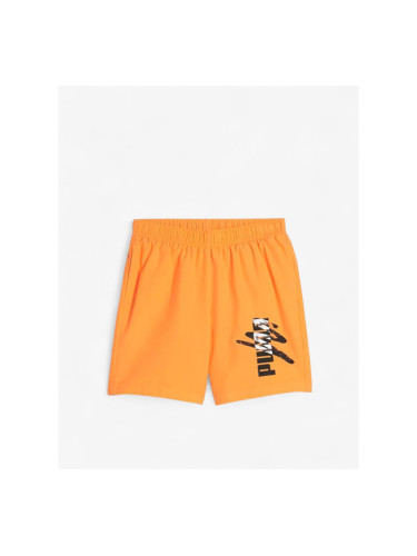 PUMA Essentials Logo Lab Shorts Orange