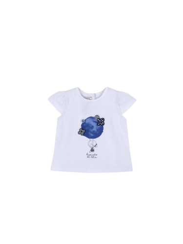 CHICCO Girls Tee White/Blue