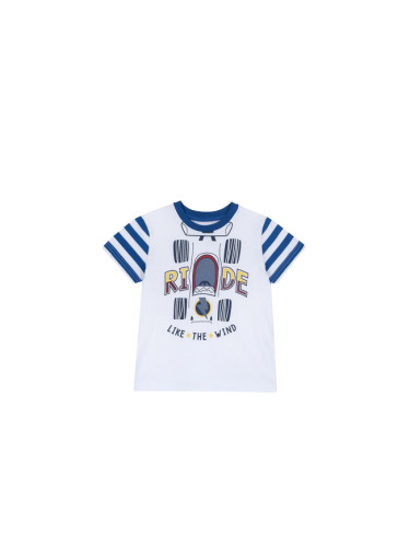 CHICCO Boys Tee White/Blue